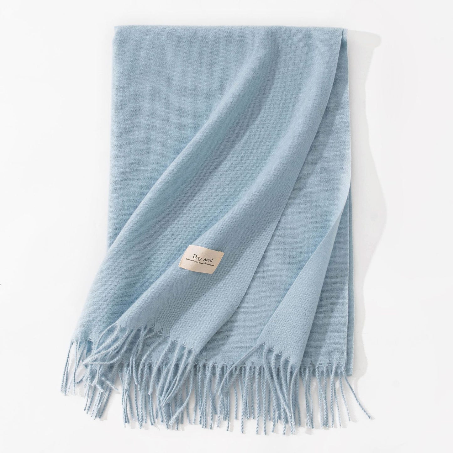 Pure Colour Cashmere Scarf