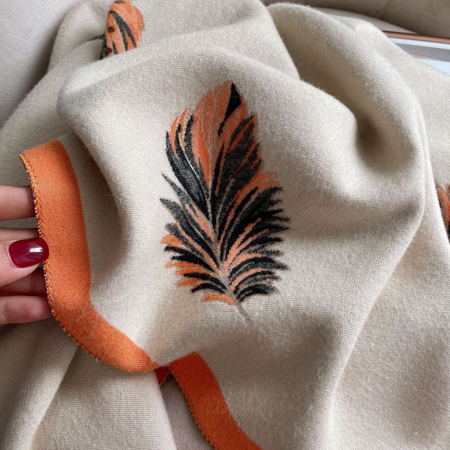 Tassel Warm Shawl Scarf