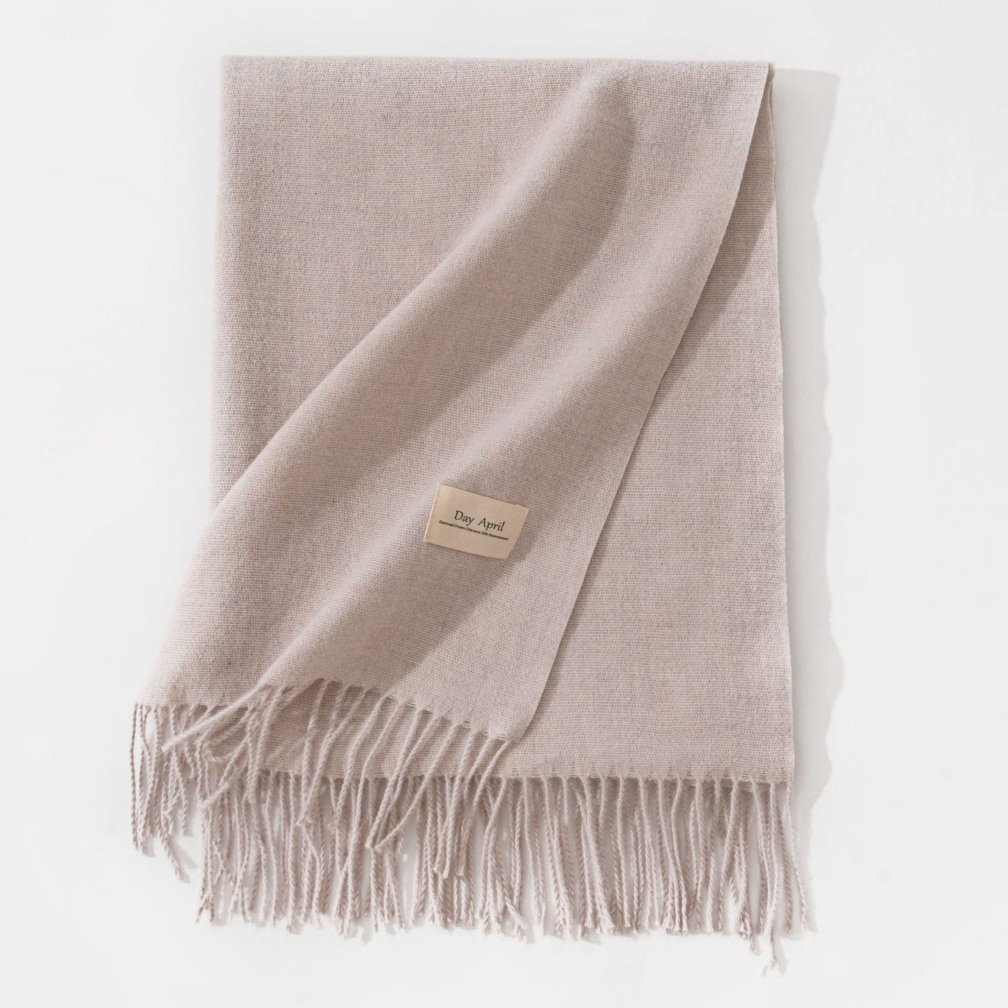 Pure Colour Cashmere Scarf