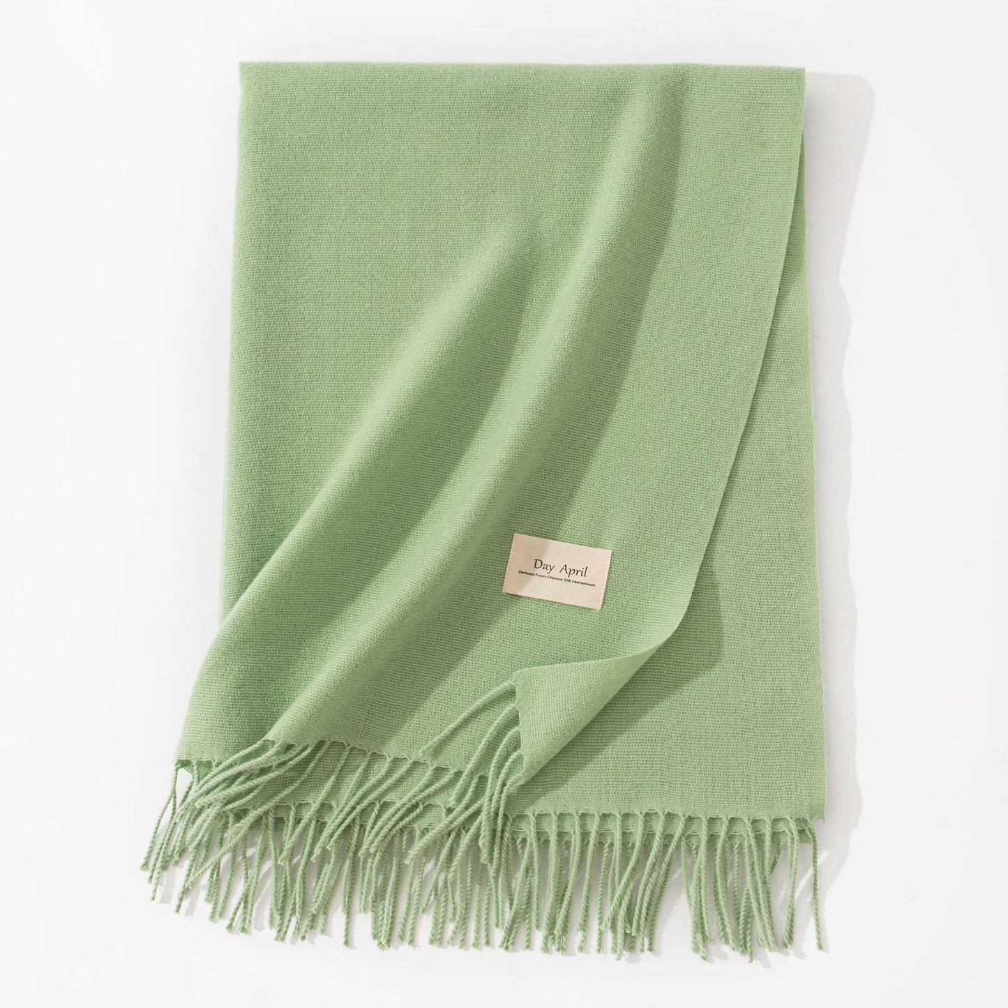Pure Colour Cashmere Scarf
