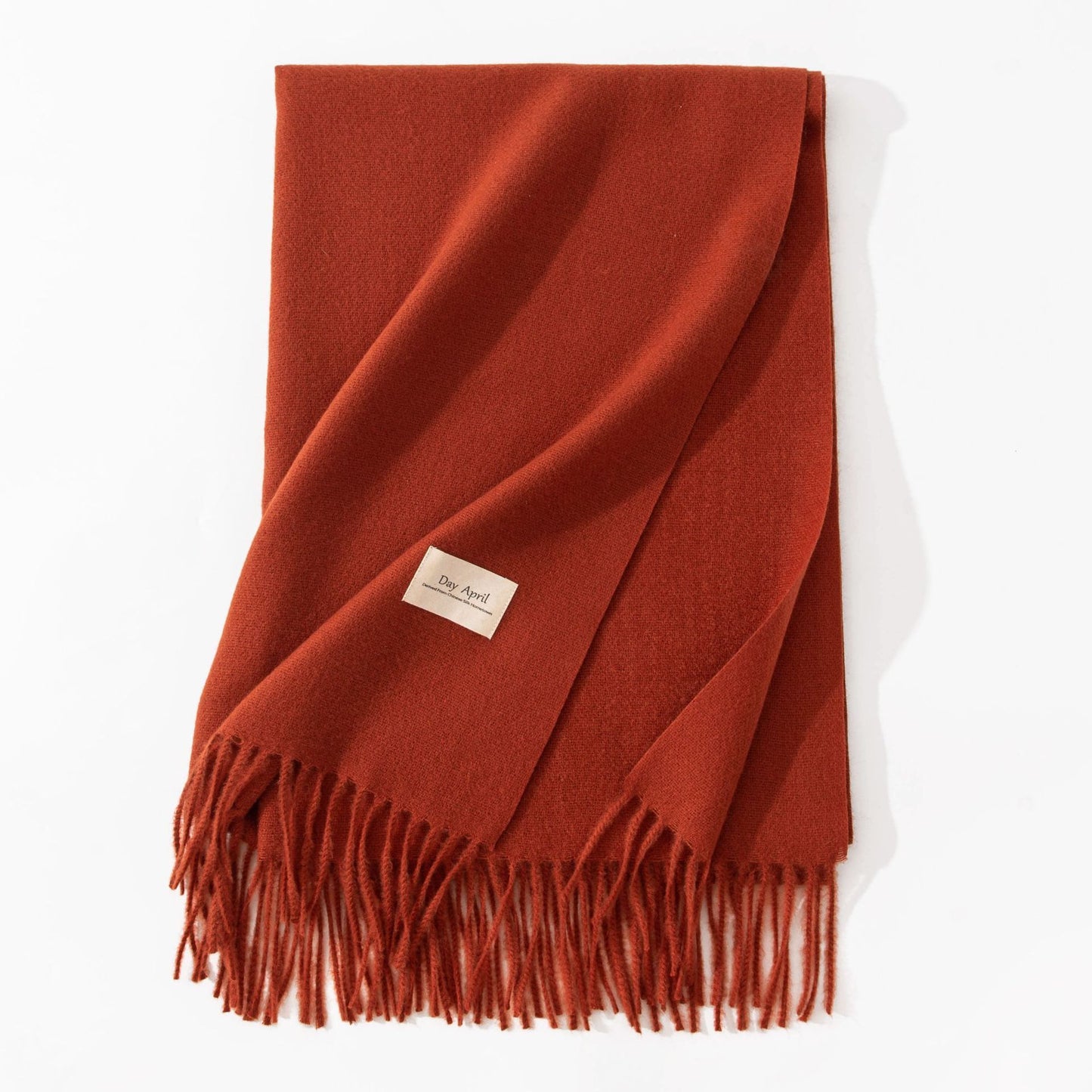 Pure Colour Cashmere Scarf