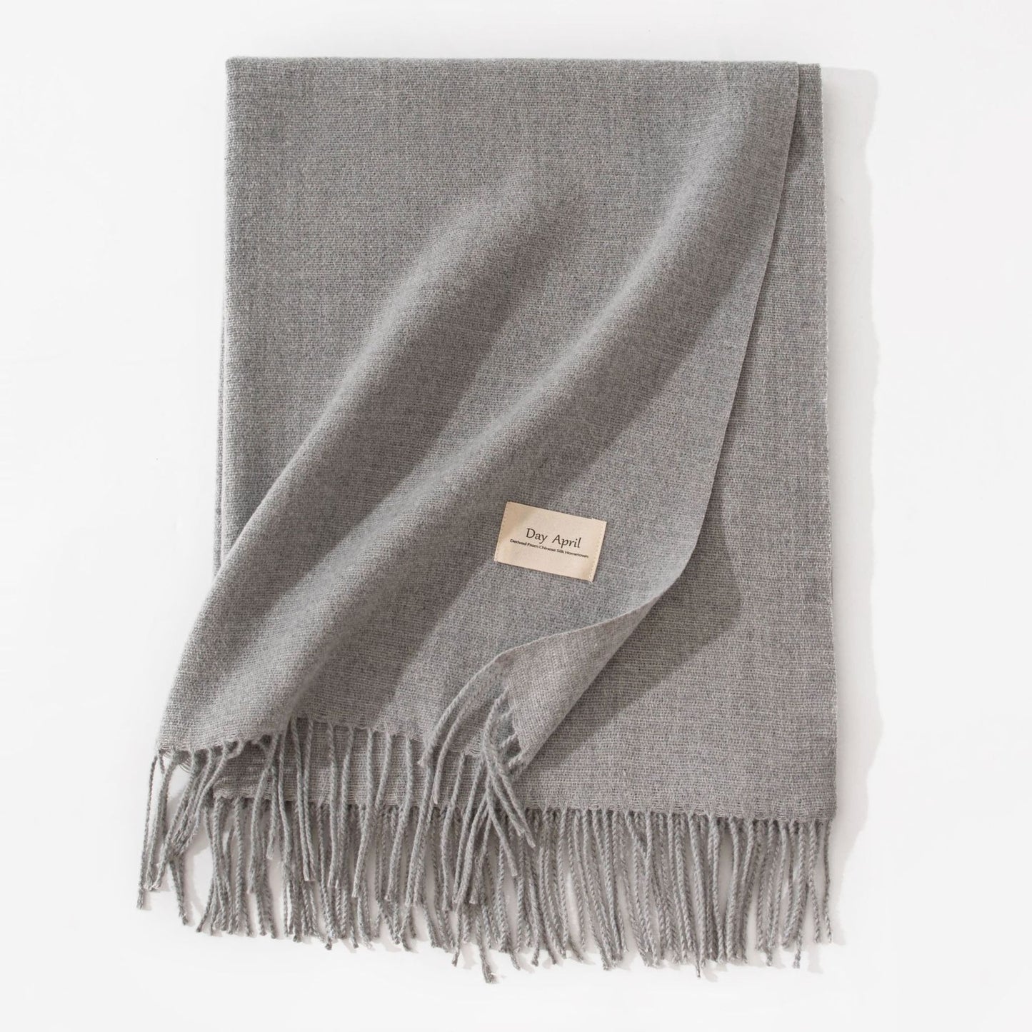 Pure Colour Cashmere Scarf