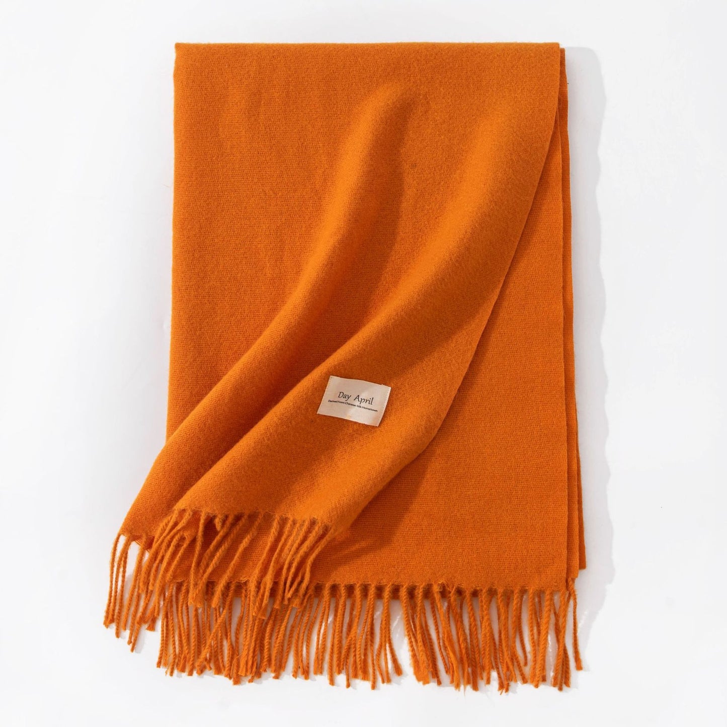 Pure Colour Cashmere Scarf