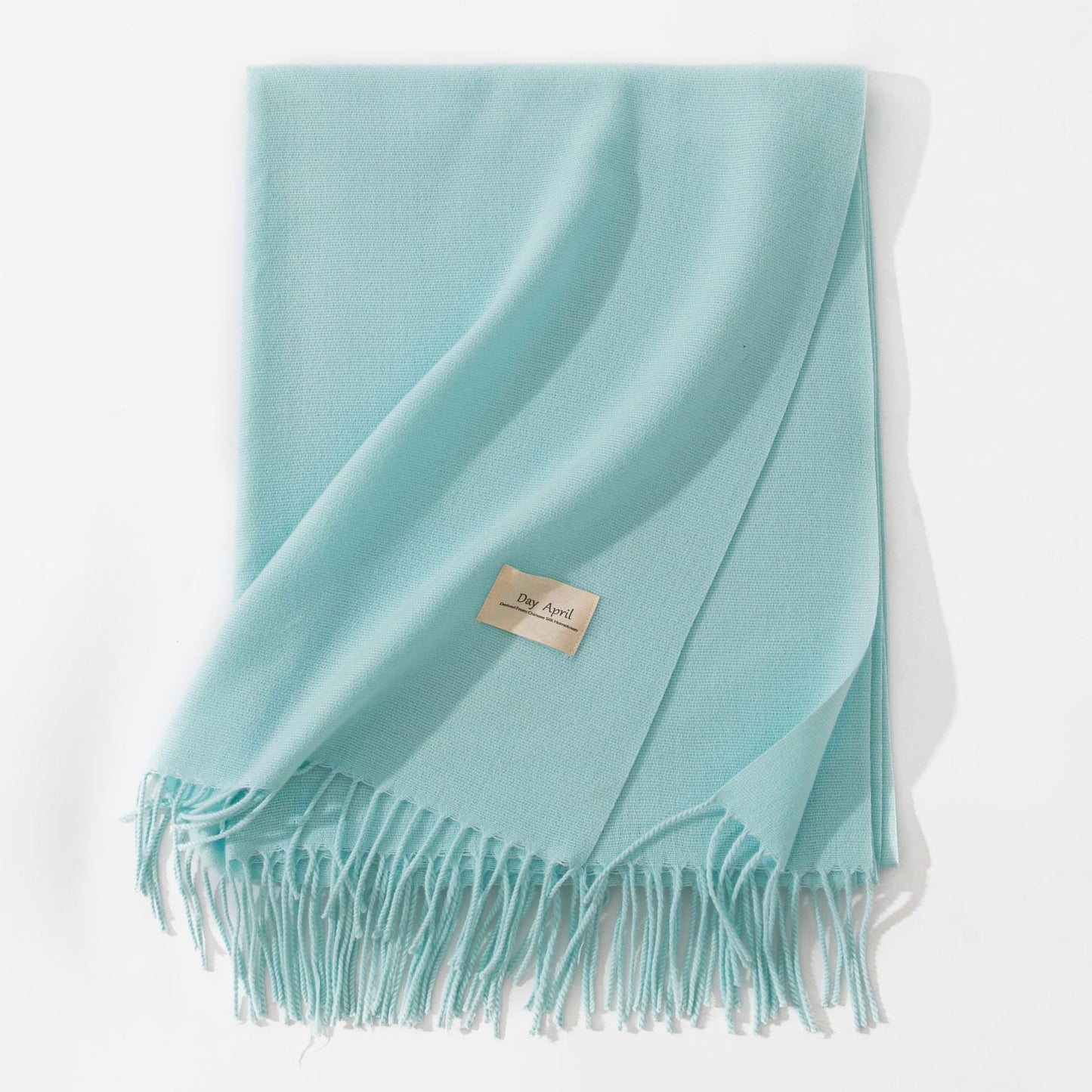 Pure Colour Cashmere Scarf