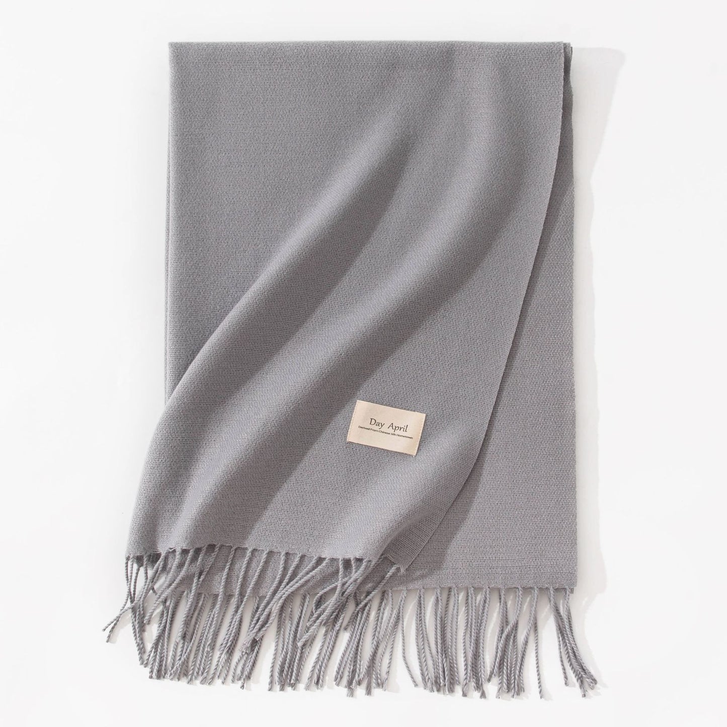 Pure Colour Cashmere Scarf