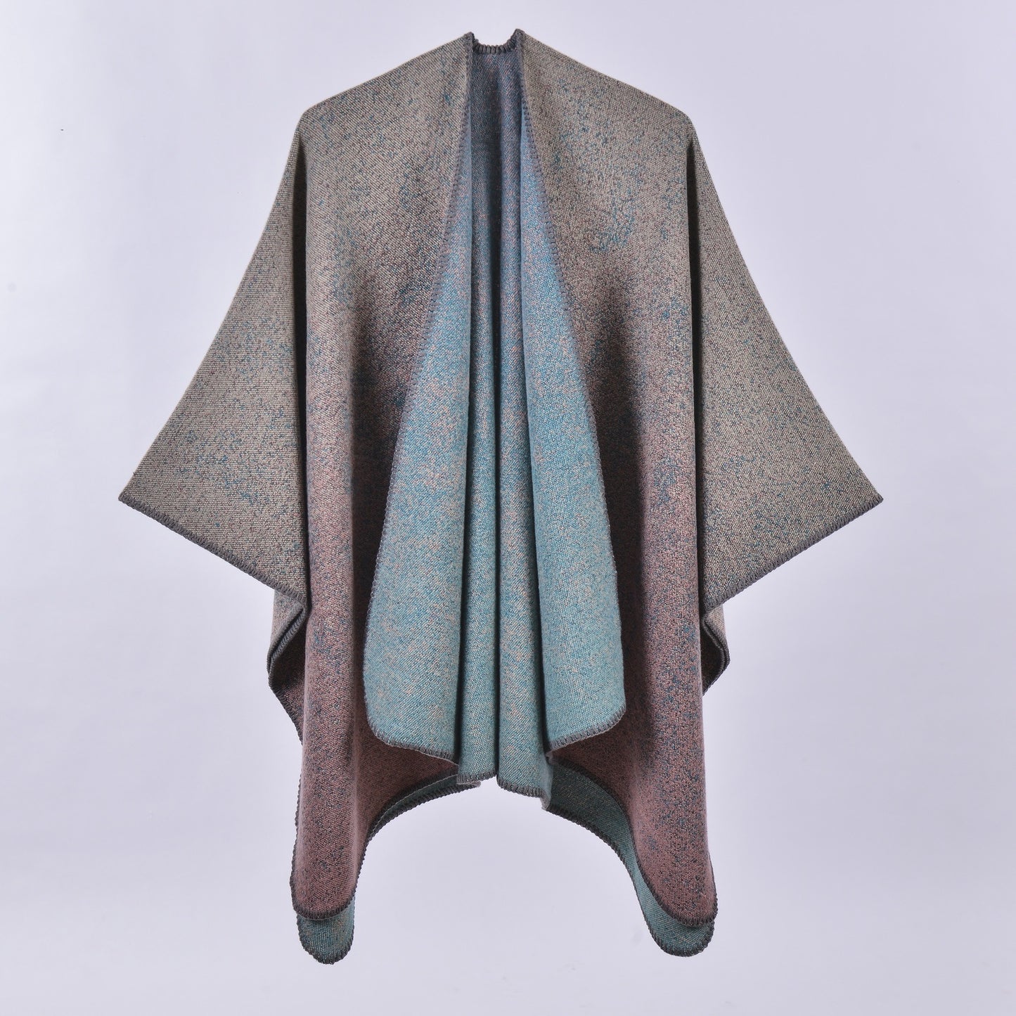 Jewel-Tone Floral Wrap