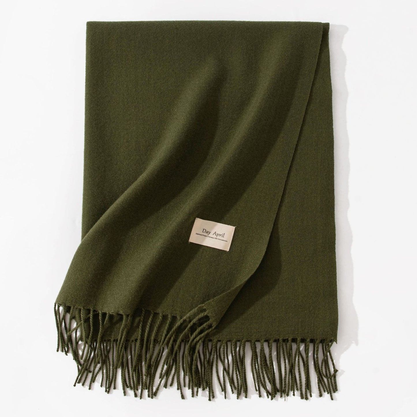 Pure Colour Cashmere Scarf