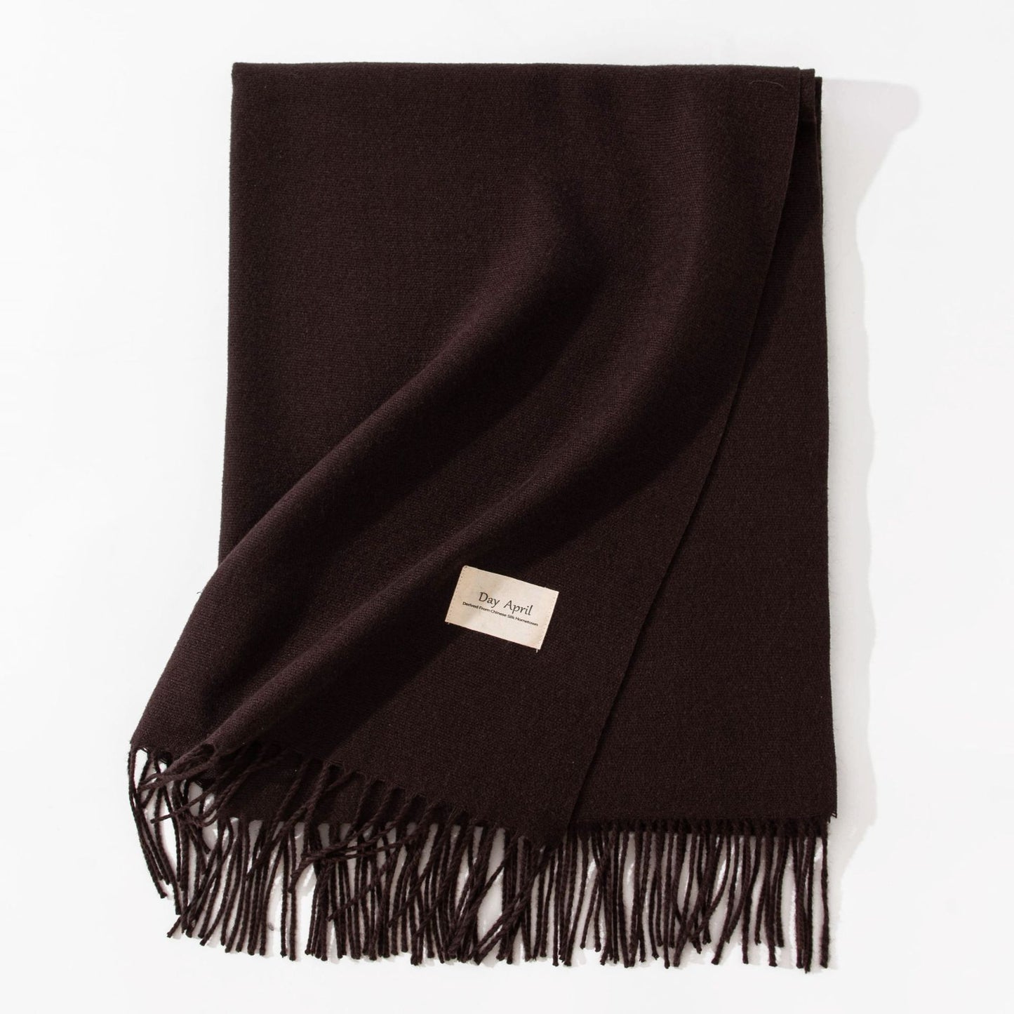 Pure Colour Cashmere Scarf