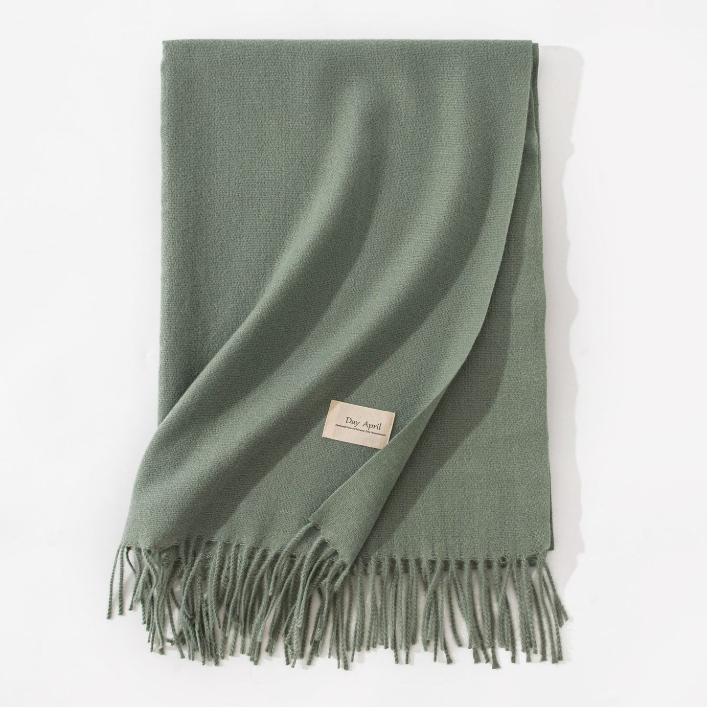 Pure Colour Cashmere Scarf