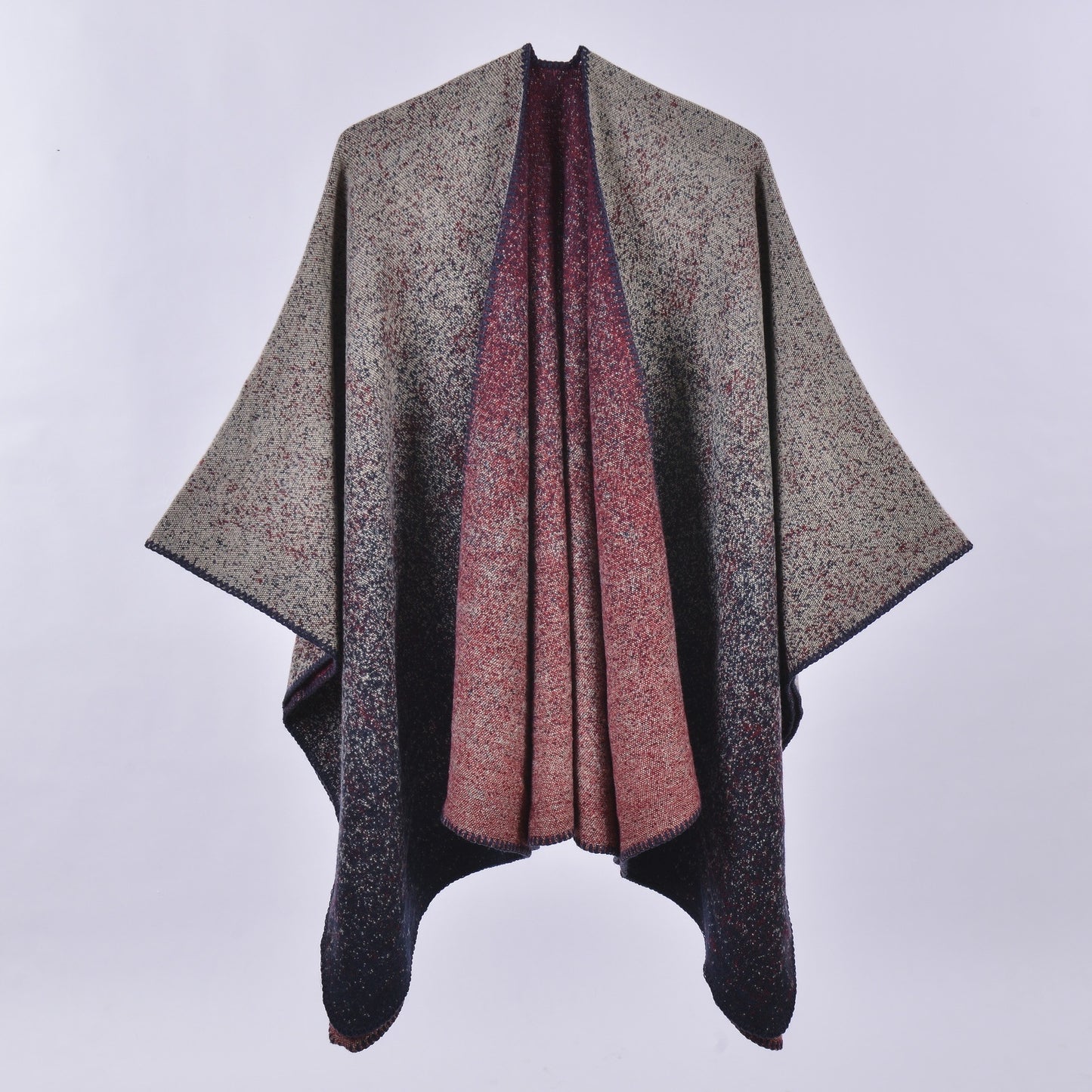 Jewel-Tone Floral Wrap
