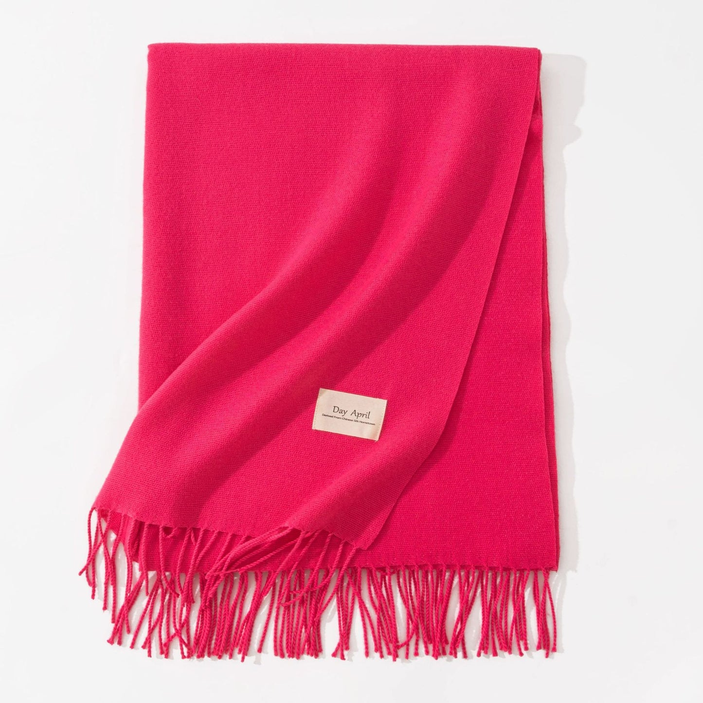 Pure Colour Cashmere Scarf