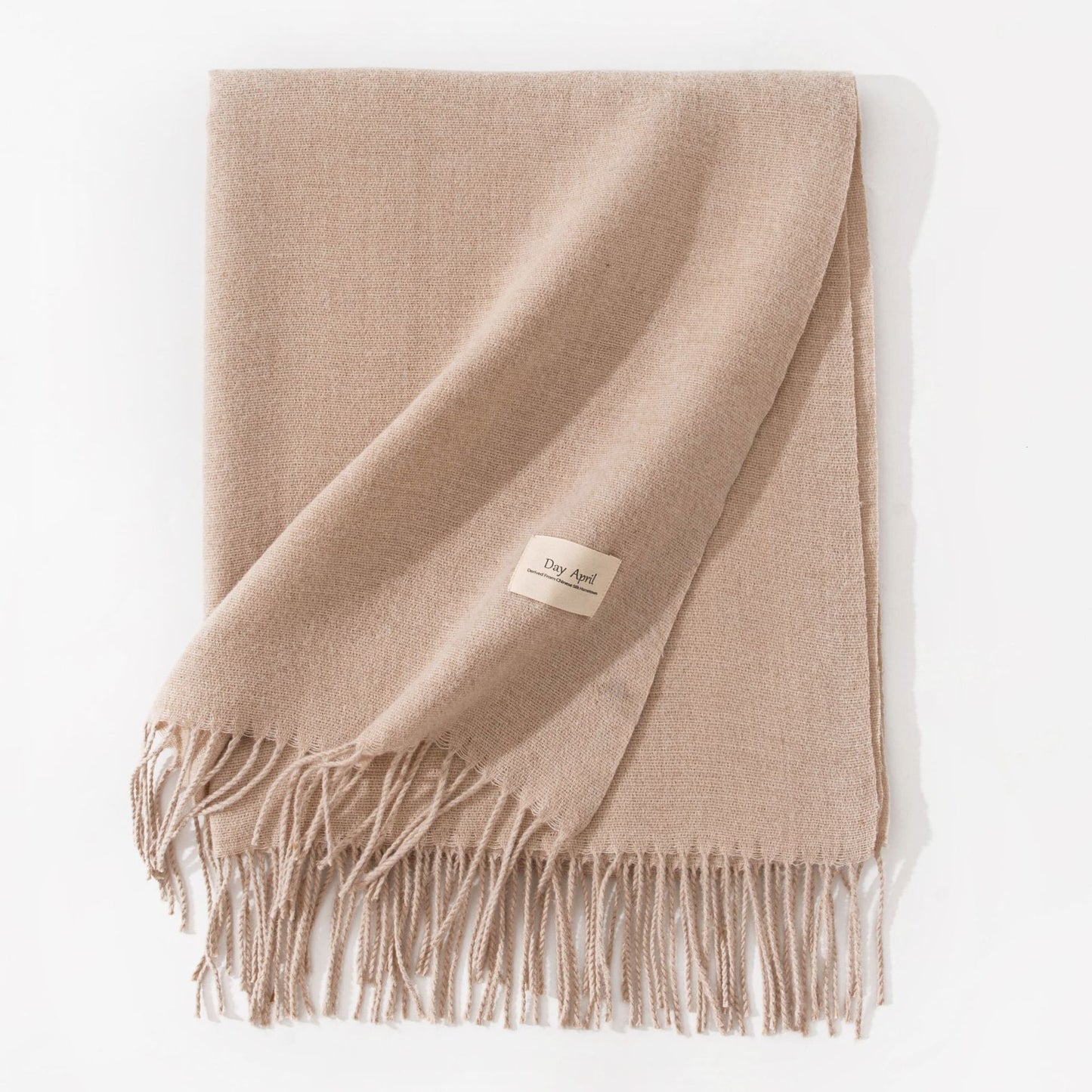 Pure Colour Cashmere Scarf