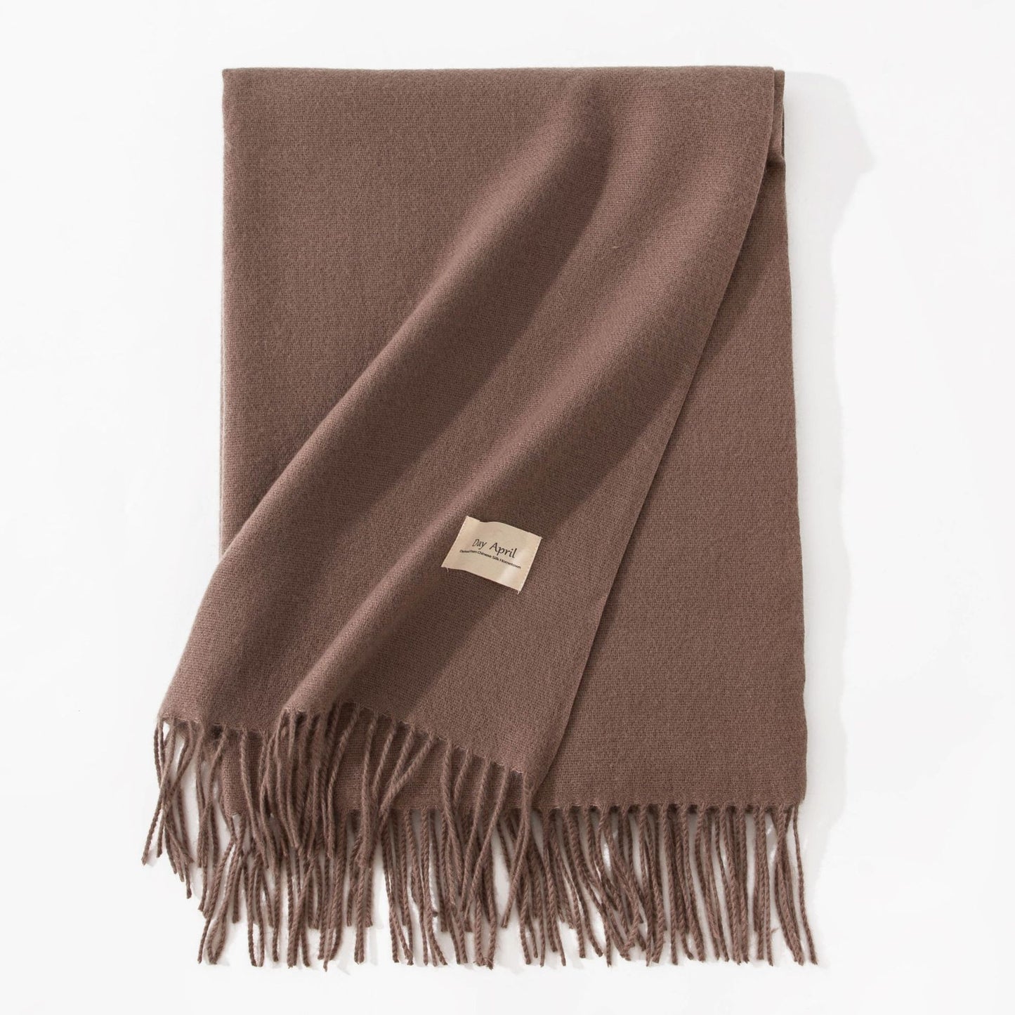Pure Colour Cashmere Scarf