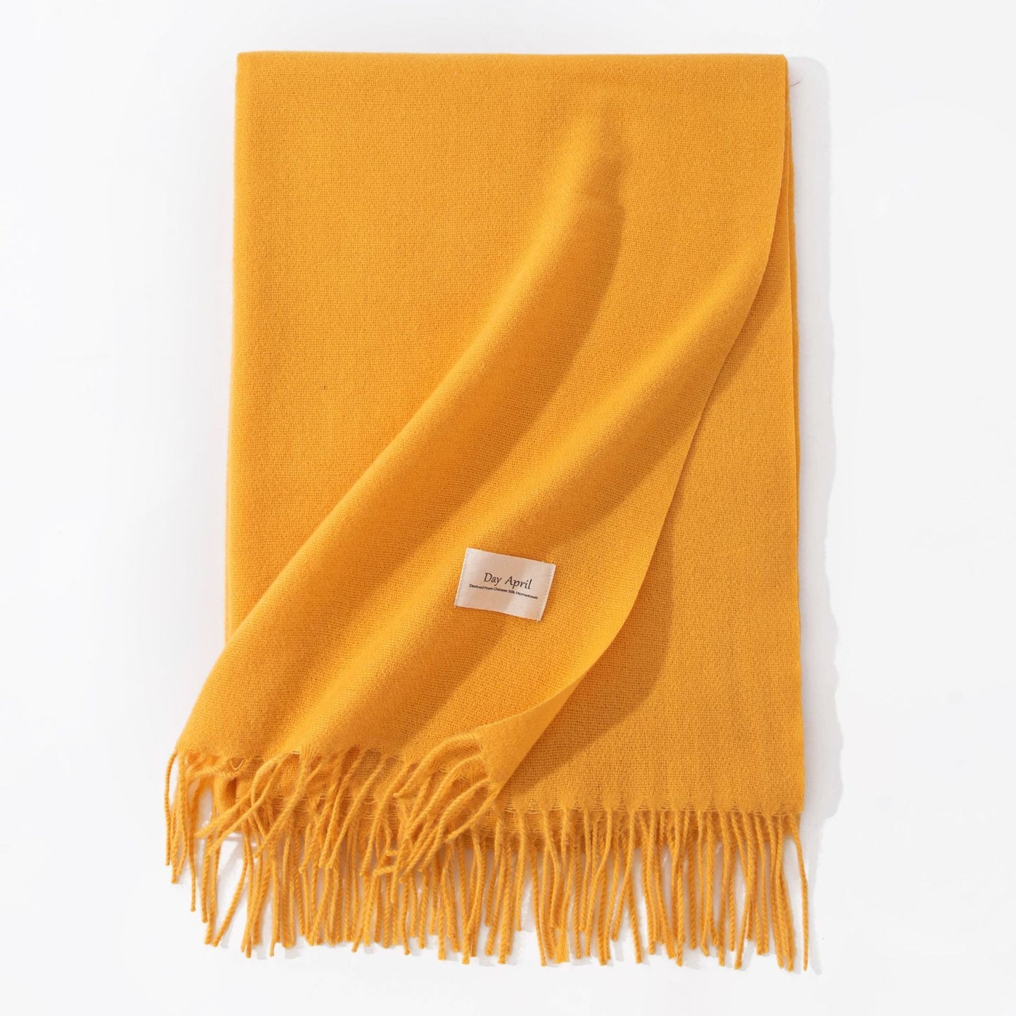 Pure Colour Cashmere Scarf
