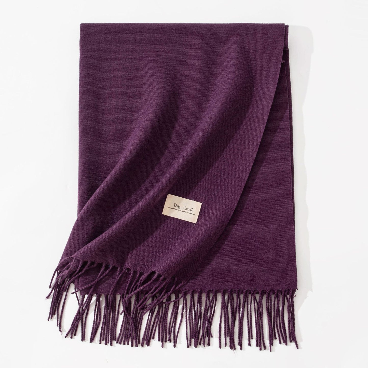 Pure Colour Cashmere Scarf
