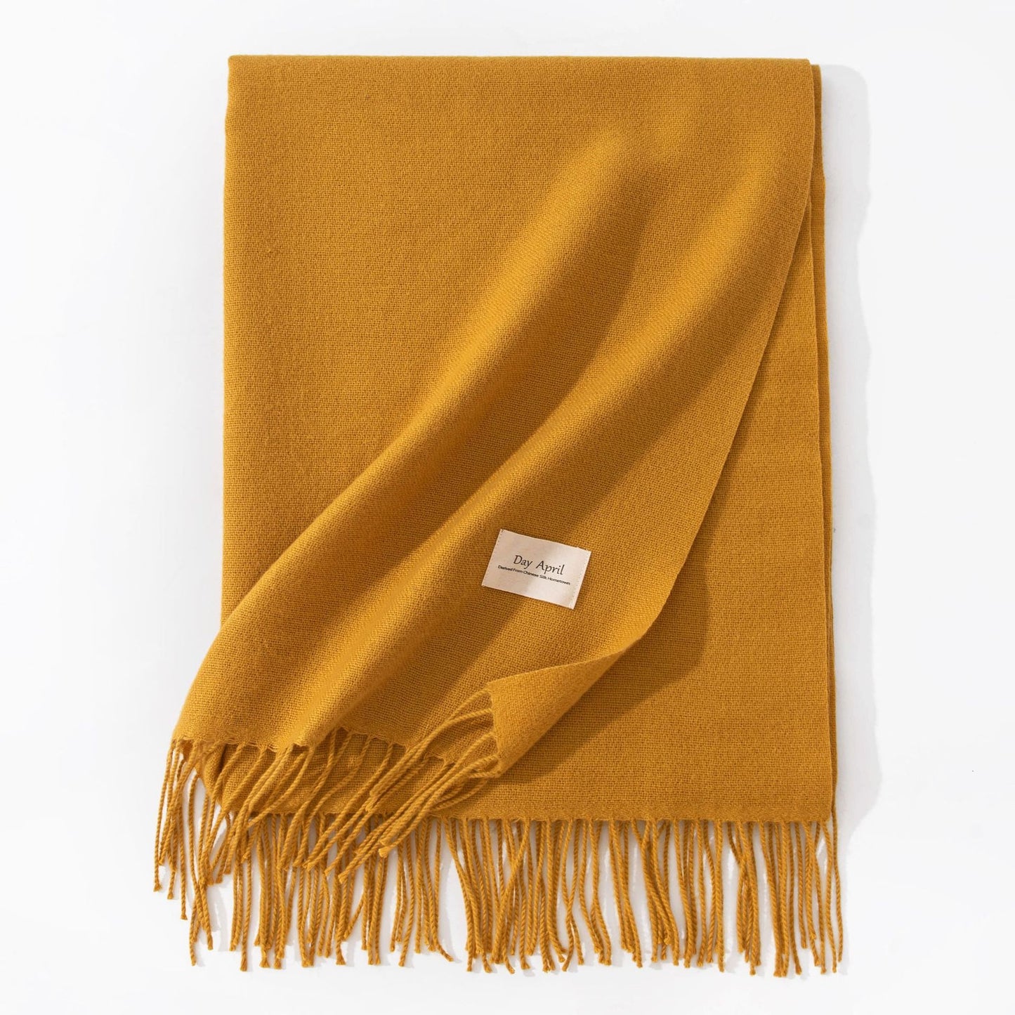 Pure Colour Cashmere Scarf