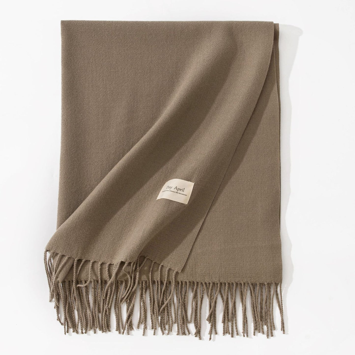 Pure Colour Cashmere Scarf