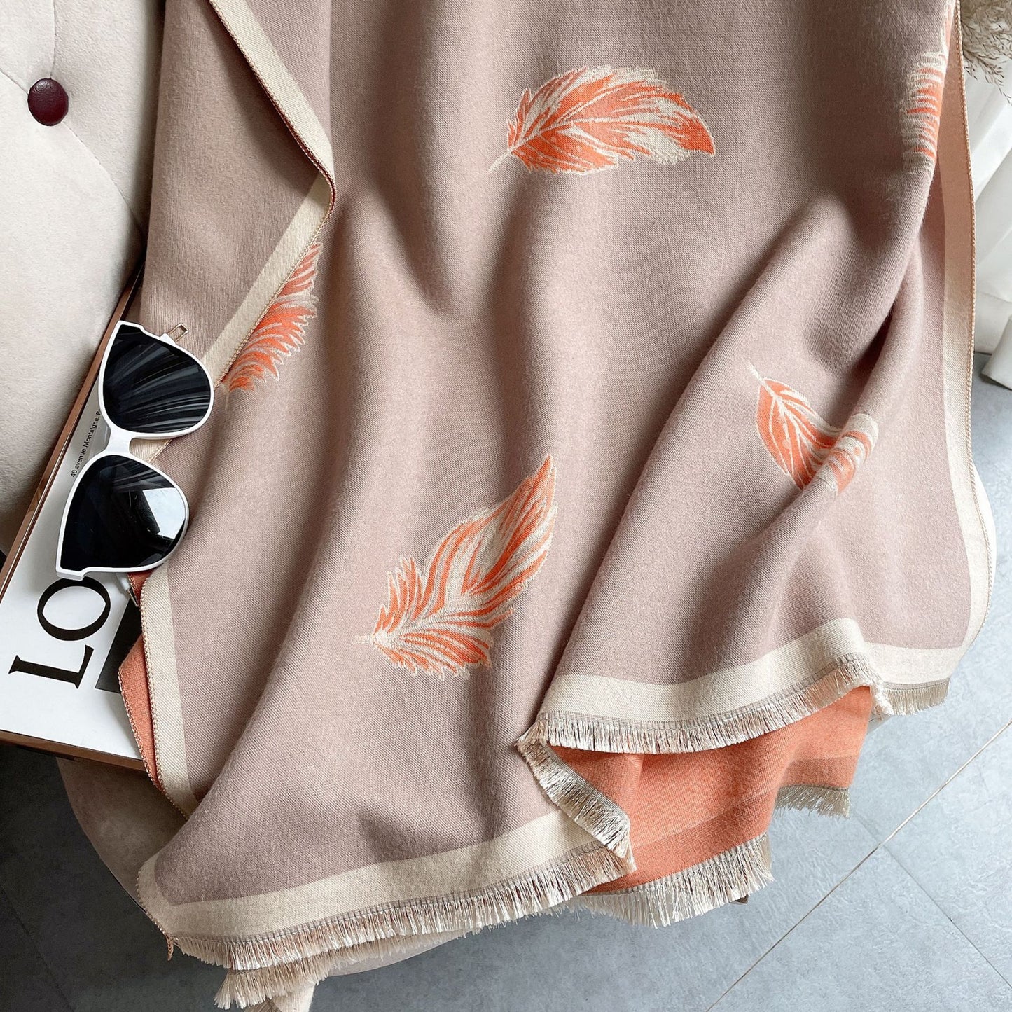 Tassel Warm Shawl Scarf