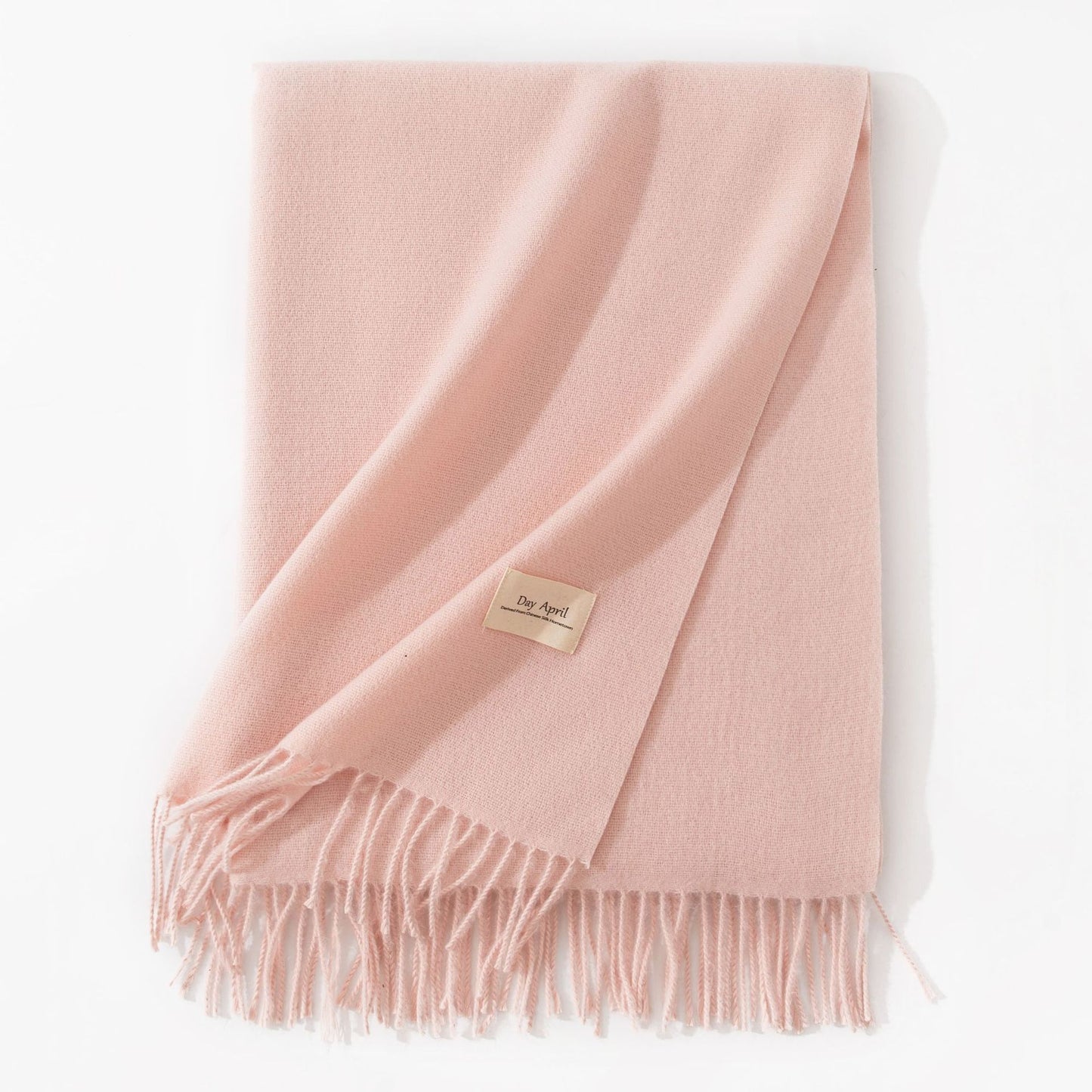 Pure Colour Cashmere Scarf