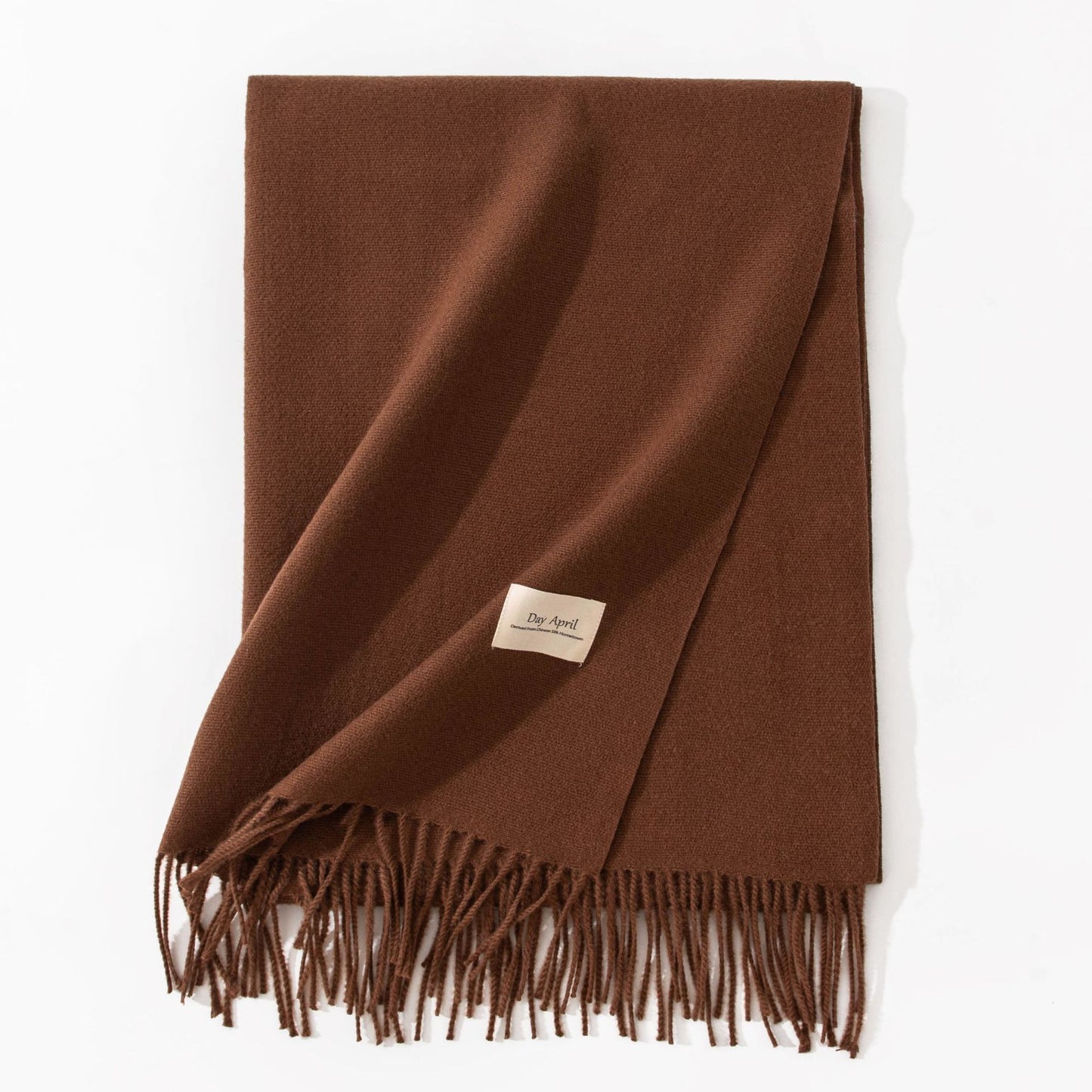 Pure Colour Cashmere Scarf