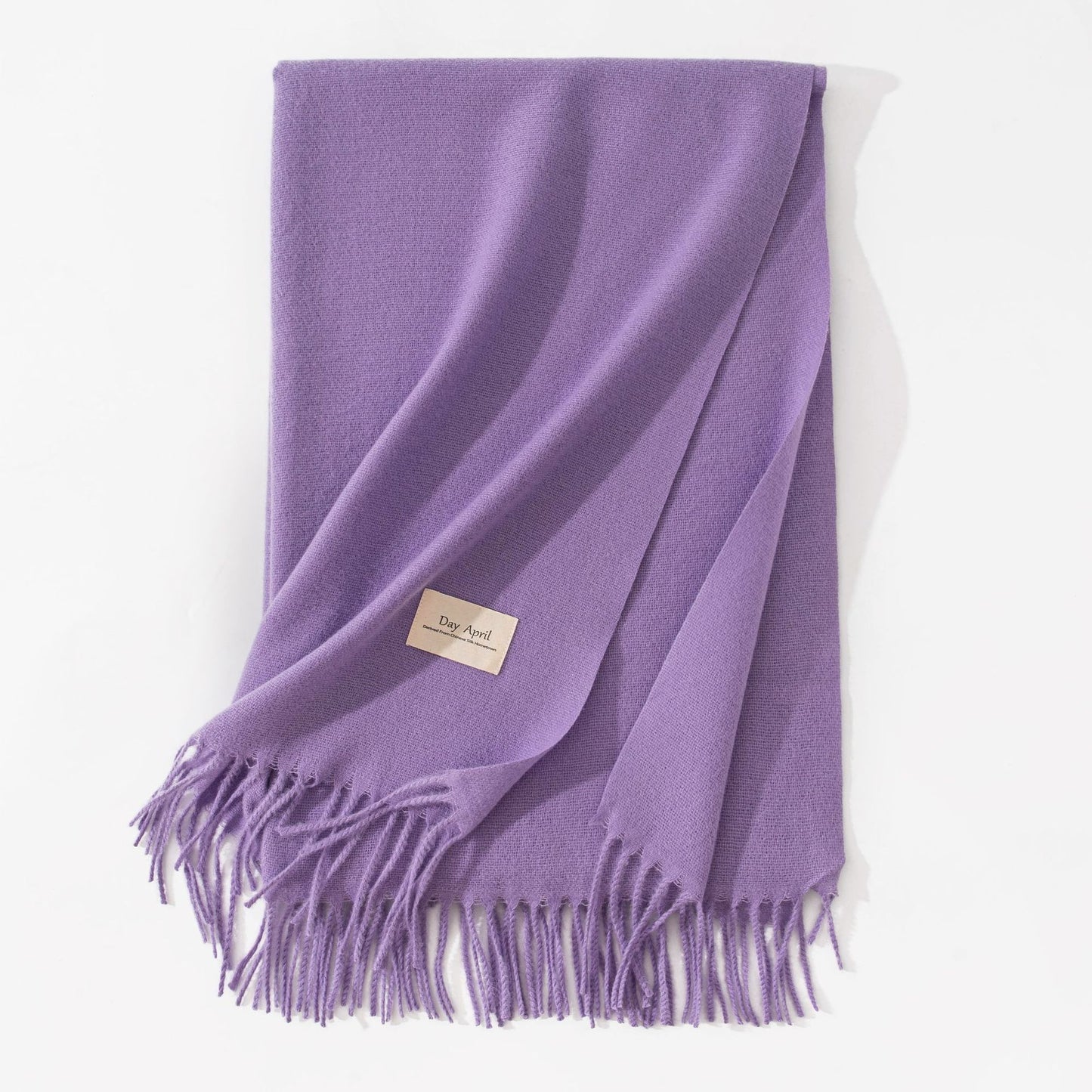 Pure Colour Cashmere Scarf