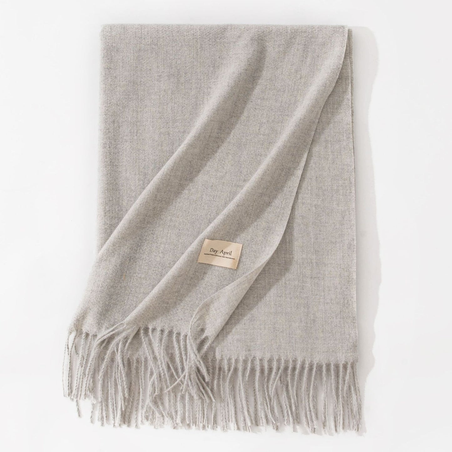 Pure Colour Cashmere Scarf