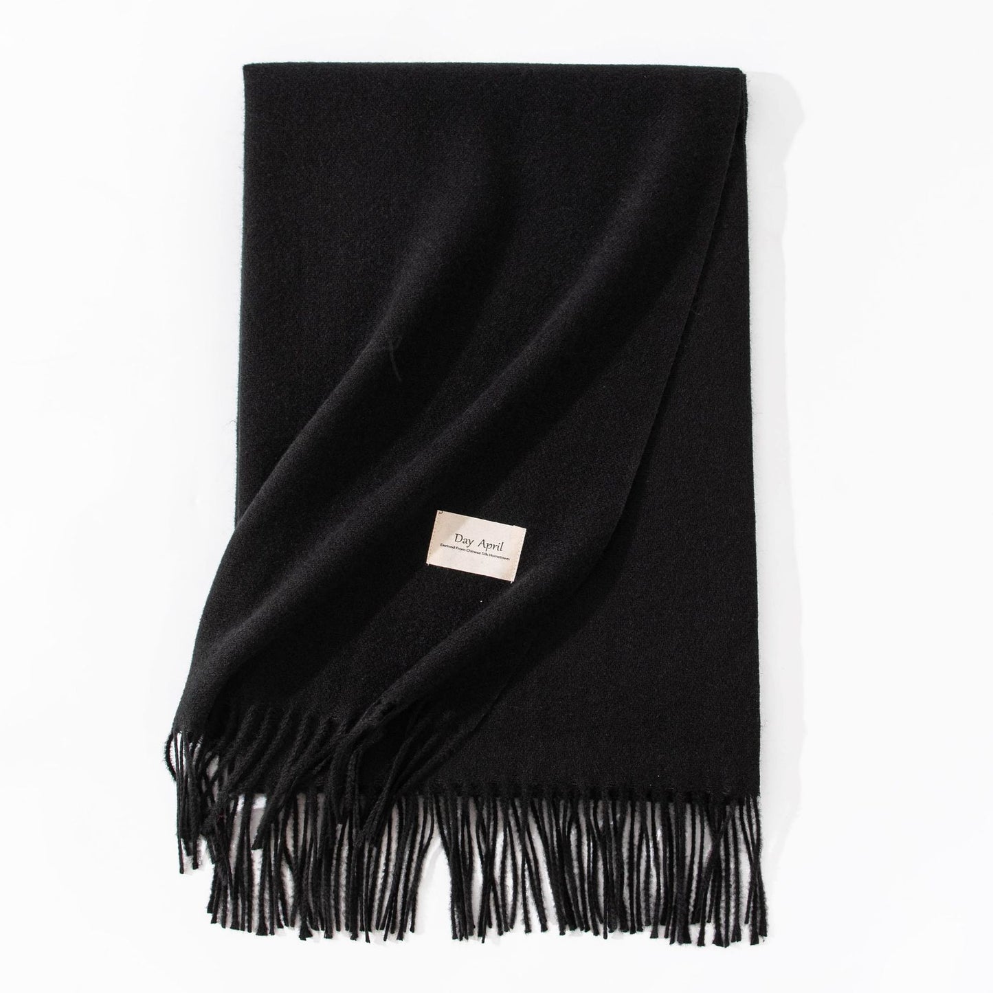 Pure Colour Cashmere Scarf