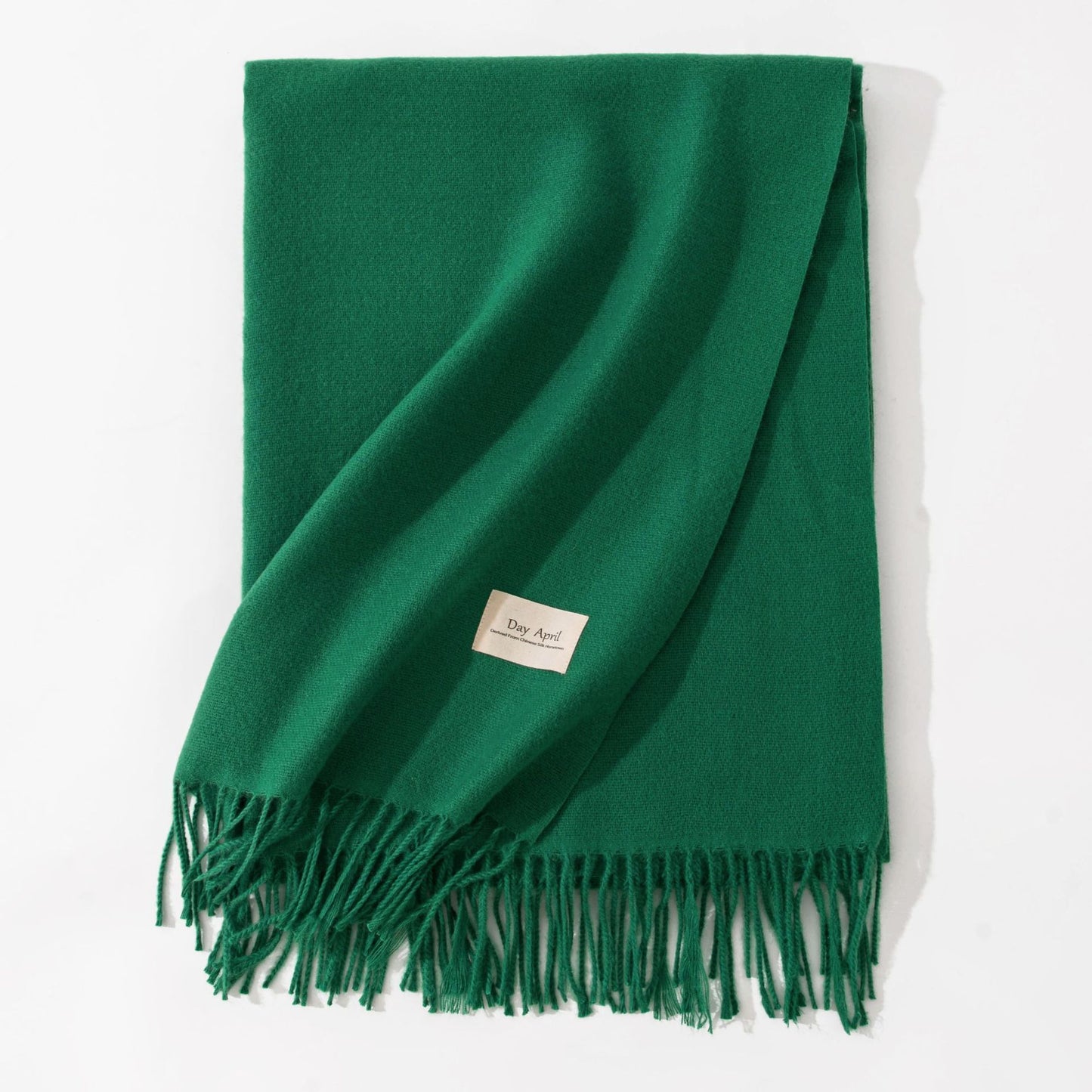 Pure Colour Cashmere Scarf