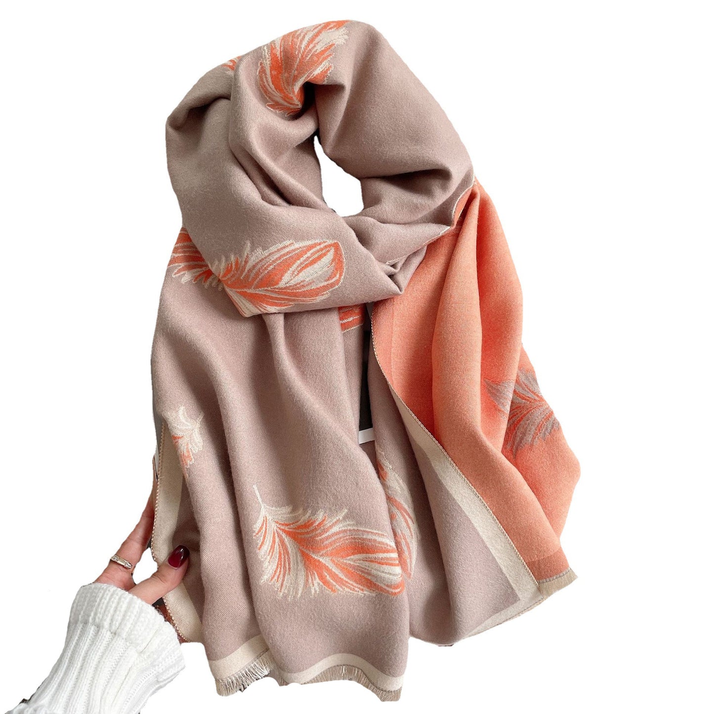 Tassel Warm Shawl Scarf