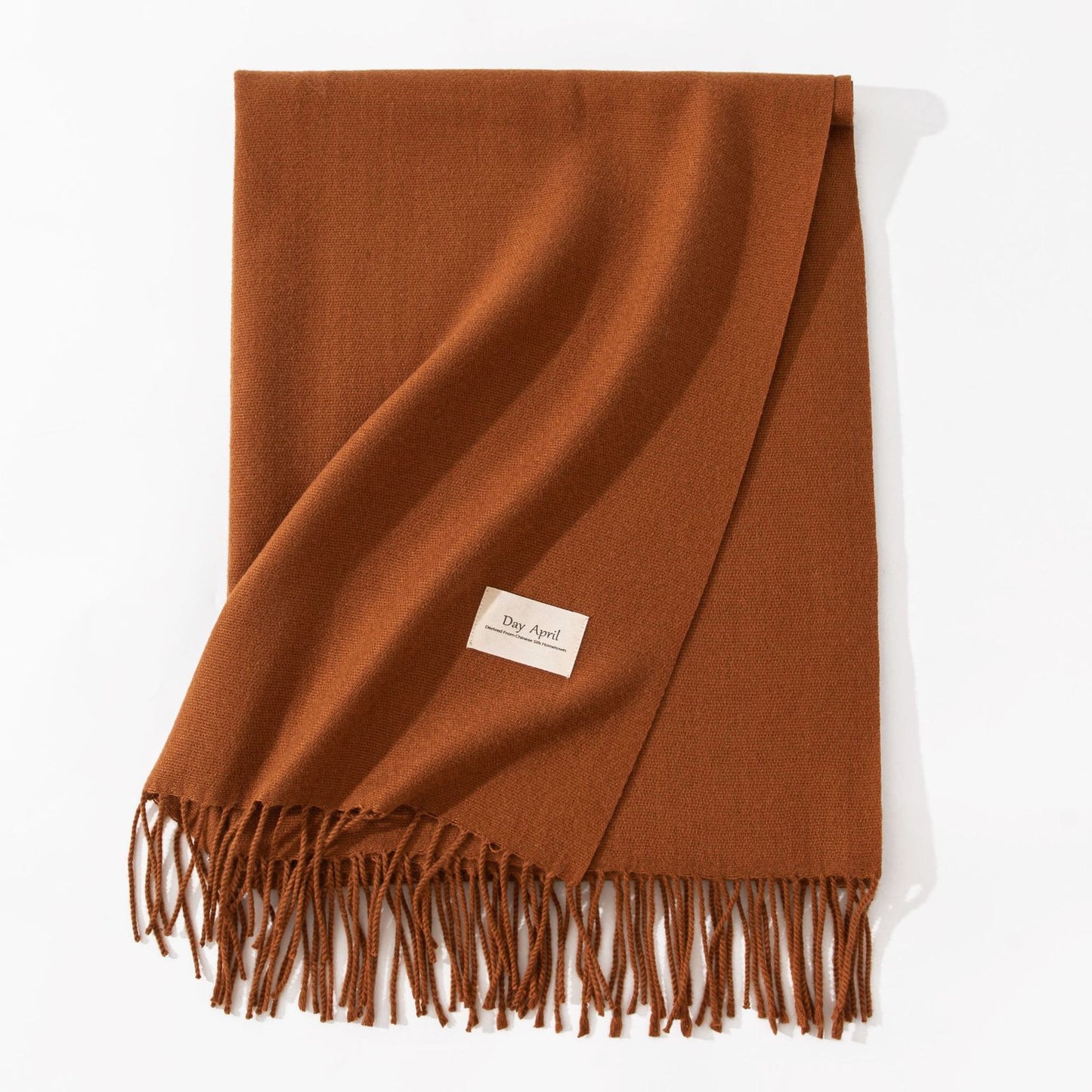 Pure Colour Cashmere Scarf