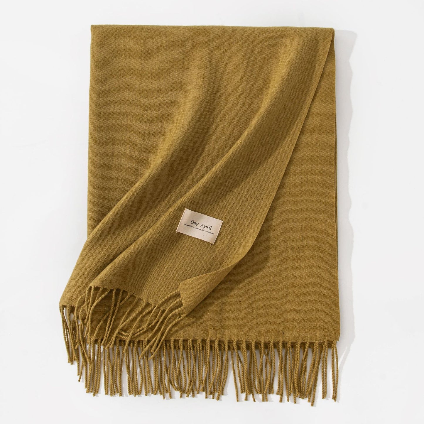 Pure Colour Cashmere Scarf