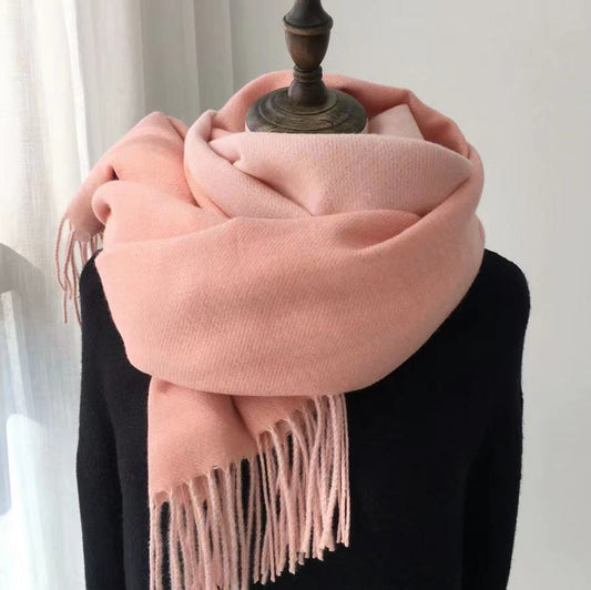 Autumn Two-Tone Scarf