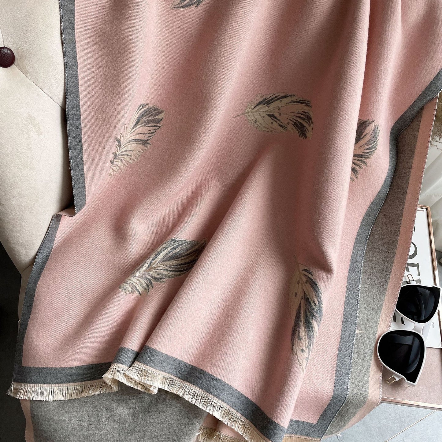 Tassel Warm Shawl Scarf