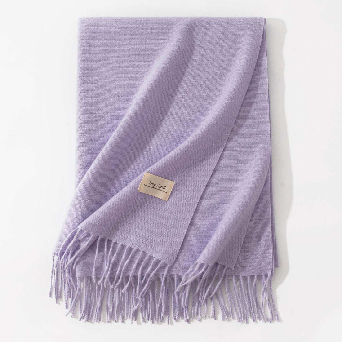 Pure Colour Cashmere Scarf