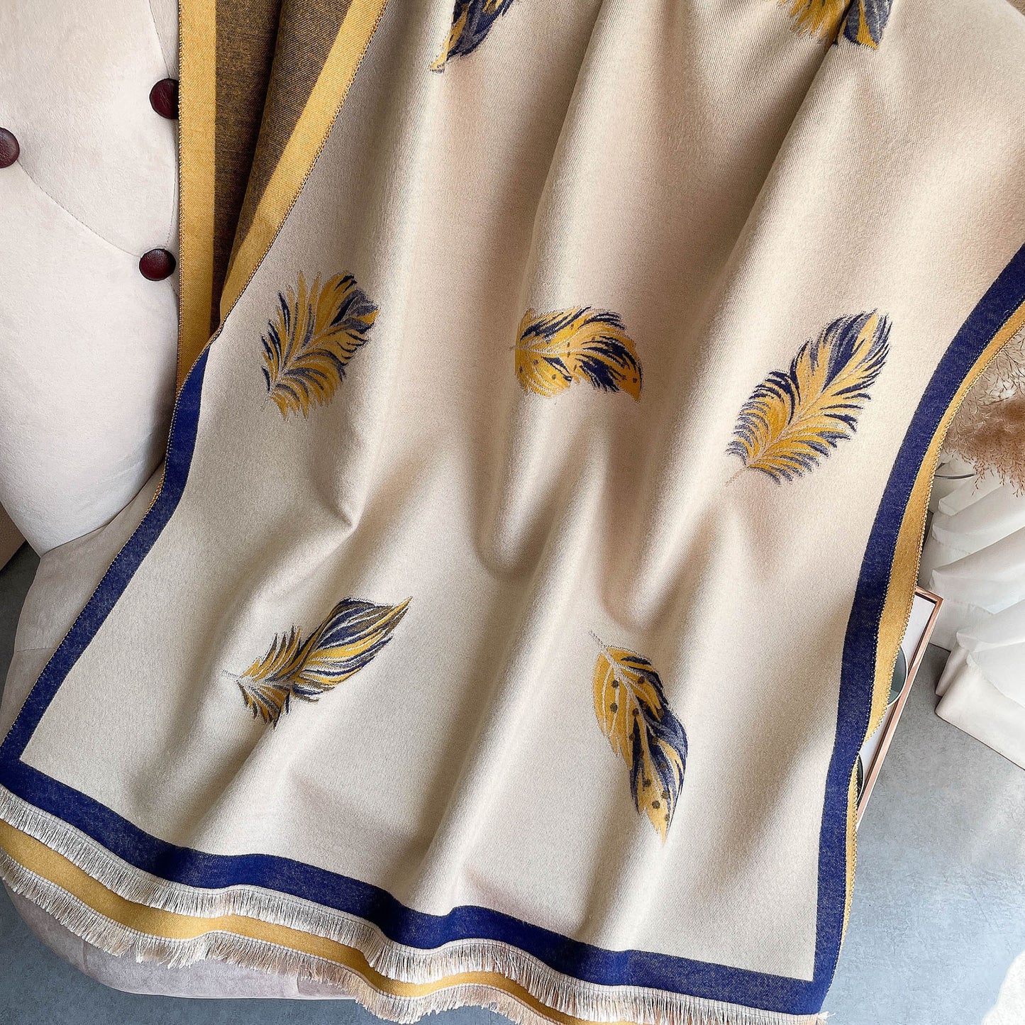 Tassel Warm Shawl Scarf
