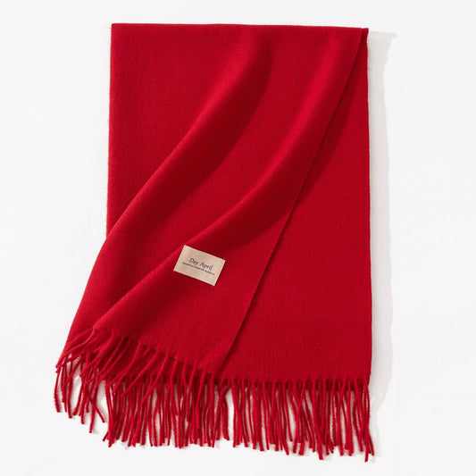 Pure Colour Cashmere Scarf