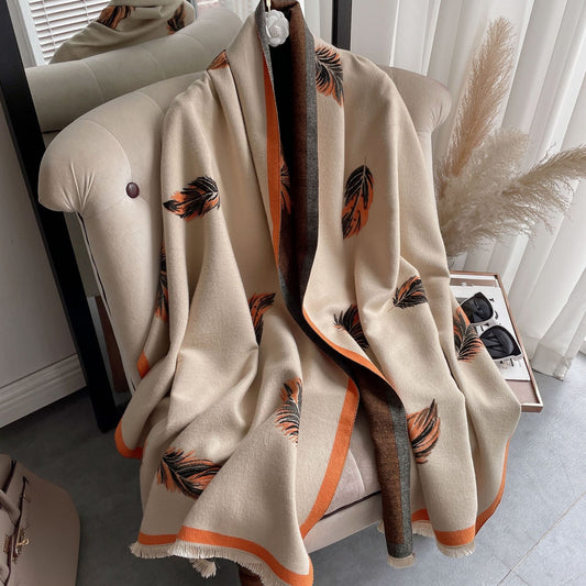Tassel Warm Shawl Scarf