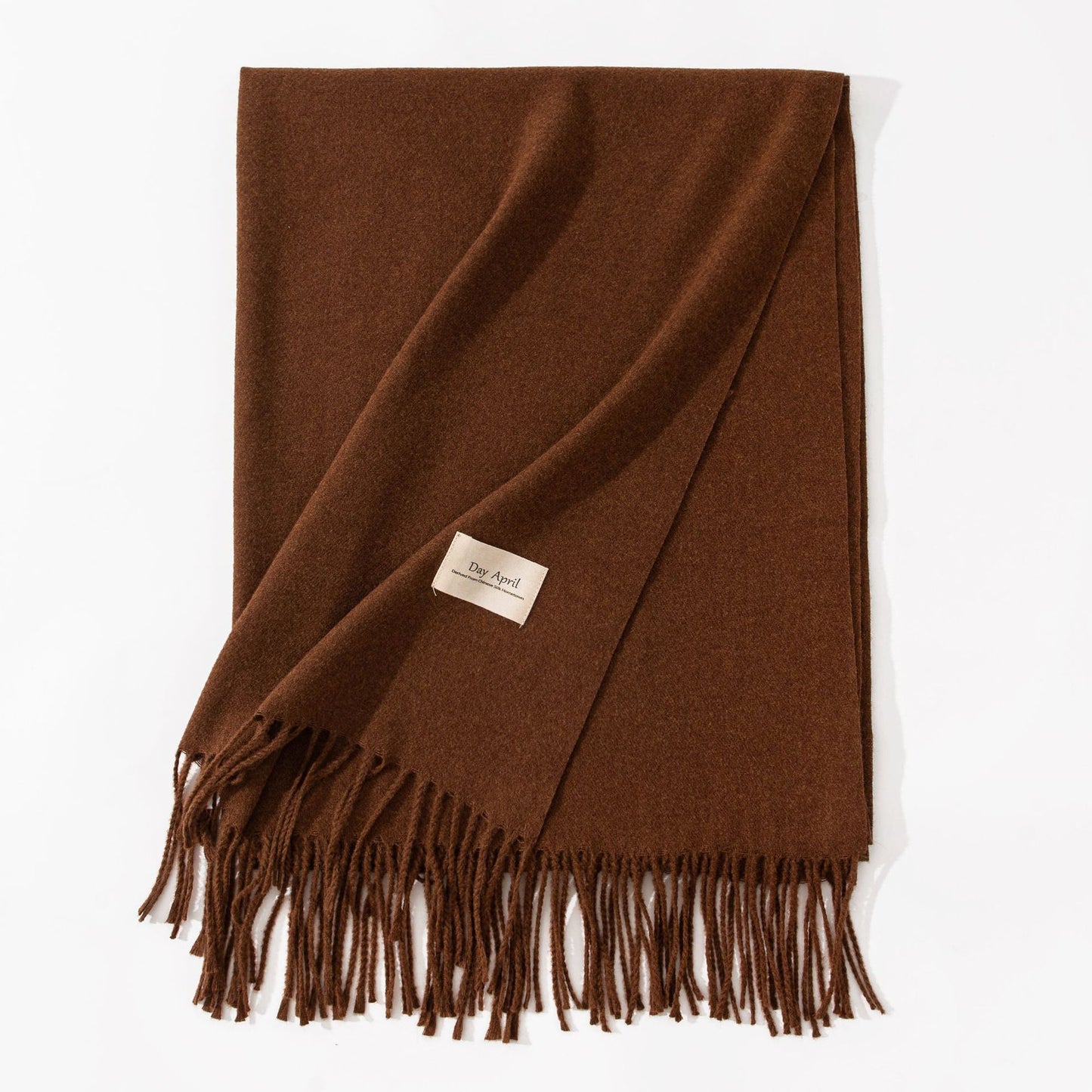 Pure Colour Cashmere Scarf