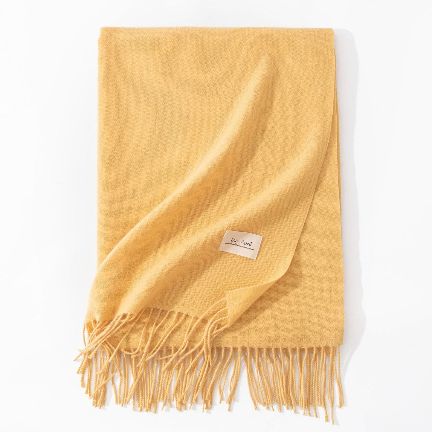 Pure Colour Cashmere Scarf