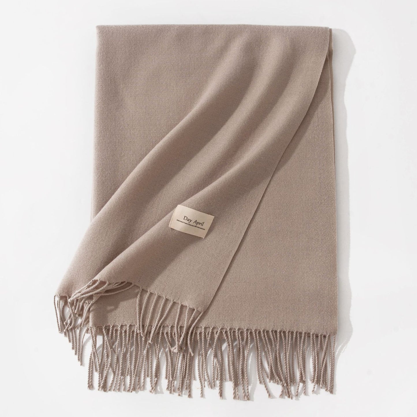 Pure Colour Cashmere Scarf